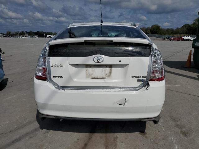 JTDKB20U483367771 - 2008 TOYOTA PRIUS WHITE photo 6