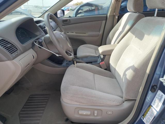 4T1BE32K84U791690 - 2004 TOYOTA CAMRY LE BLUE photo 7