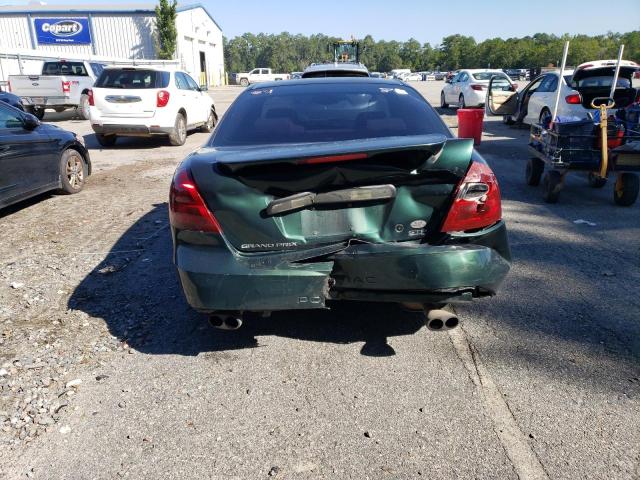2G2WR524241125142 - 2004 PONTIAC GRAND PRIX GTP GREEN photo 6