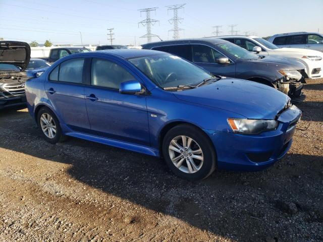 JA32U2FU8BU035589 - 2011 MITSUBISHI LANCER ES/ES SPORT BLUE photo 4