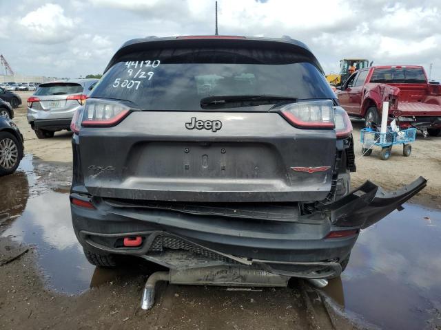 1C4PJMBX7KD225007 - 2019 JEEP CHEROKEE TRAILHAWK GRAY photo 6