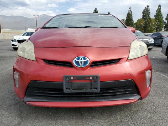 JTDKN3DU8D5640040 - 2013 TOYOTA PRIUS 红色 照片 5