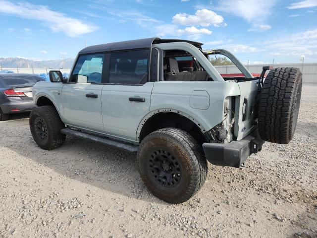 1FMDE5BHXPLB58756 - 2023 FORD BRONCO BASE GRAY photo 2