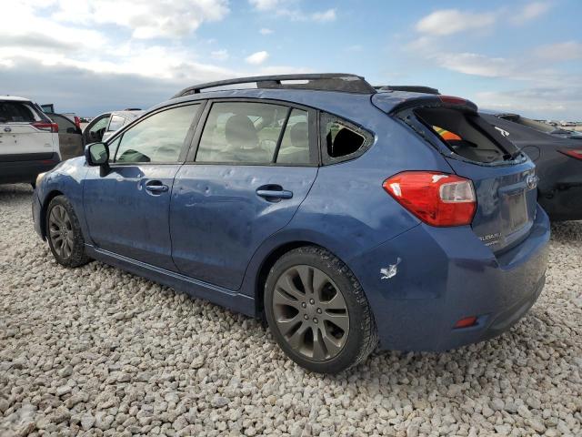 JF1GPAL69DH804231 - 2013 SUBARU IMPREZA SPORT PREMIUM BLUE photo 2