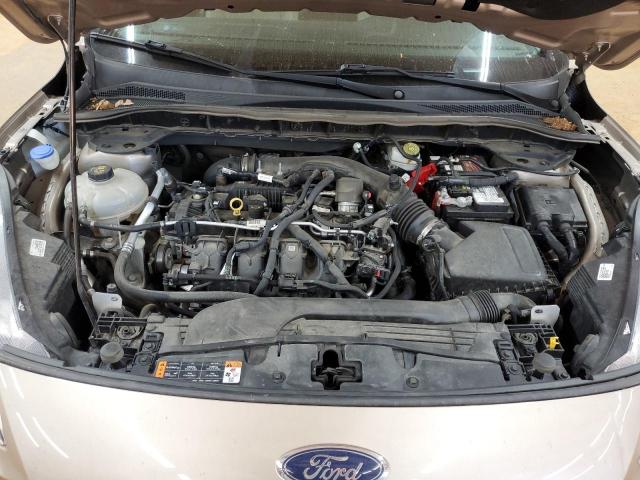 1FMCU9H93MUA31035 - 2021 FORD ESCAPE SEL Gold Foto 12