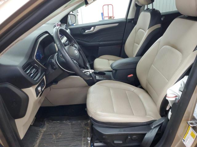 1FMCU9H93MUA31035 - 2021 FORD ESCAPE SEL Gold Foto 7