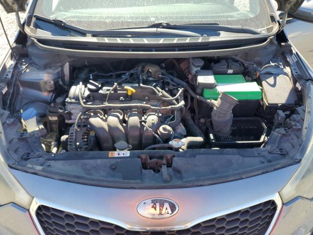 KNAFX4A85E5169178 - 2014 KIA FORTE EX GRAY photo 11