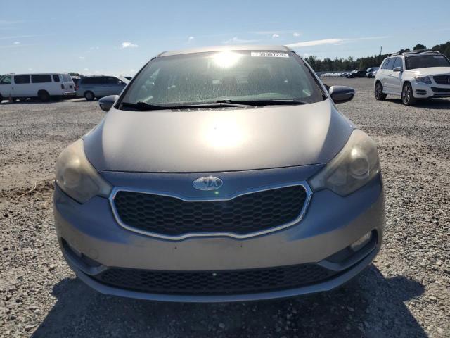 KNAFX4A85E5169178 - 2014 KIA FORTE EX GRAY photo 5