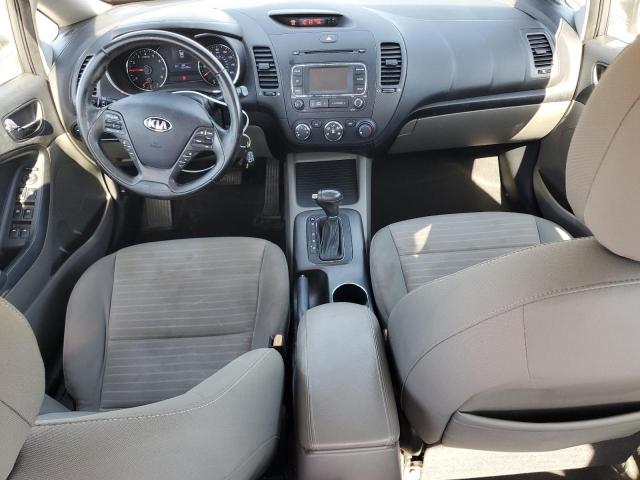 KNAFX4A85E5169178 - 2014 KIA FORTE EX GRAY photo 8