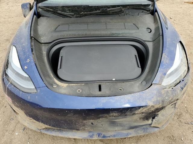 7SAYGDED8RF211689 - 2024 TESLA MODEL Y BLUE photo 11