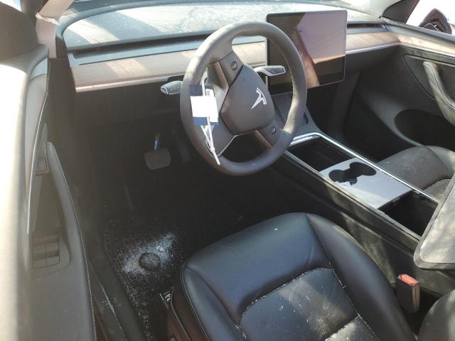 7SAYGDED8RF211689 - 2024 TESLA MODEL Y BLUE photo 8