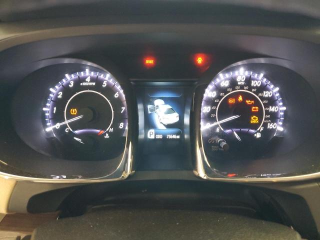 4T1BK1EB5DU012500 - 2013 TOYOTA AVALON BASE Բորդո լուսանկար 9