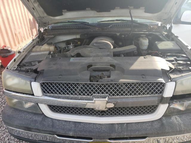 3GNEC12Z55G133989 - 2005 CHEVROLET AVALANCHE C1500 WHITE photo 11