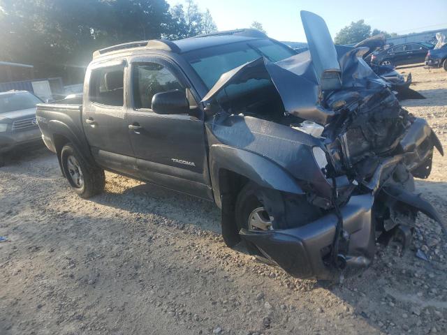 5TFLU4EN8EX097587 - 2014 TOYOTA TACOMA DOUBLE CAB GRAY photo 4