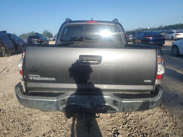 5TFLU4EN8EX097587 - 2014 TOYOTA TACOMA DOUBLE CAB GRAY photo 6