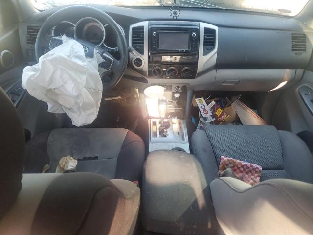 5TFLU4EN8EX097587 - 2014 TOYOTA TACOMA DOUBLE CAB GRAY photo 8