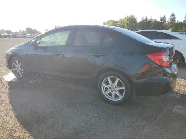 2HGFB2F49CH105180 - 2012 HONDA CIVIC LX Қара фото 2