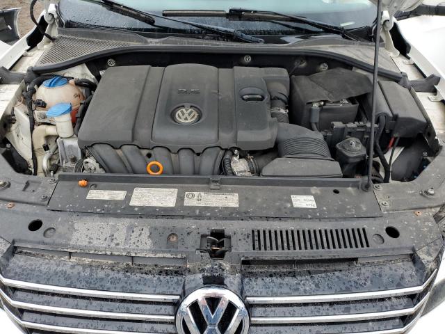 1VWAH7A31DC007622 - 2013 VOLKSWAGEN PASSAT S Ақ фото 11