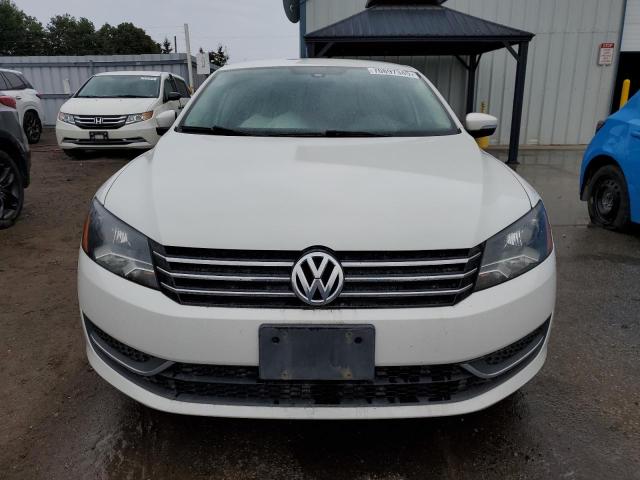 1VWAH7A31DC007622 - 2013 VOLKSWAGEN PASSAT S Ақ фото 5