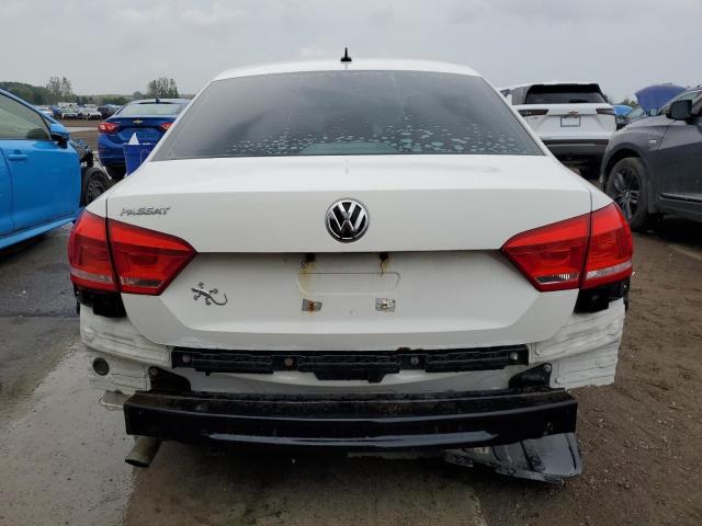 1VWAH7A31DC007622 - 2013 VOLKSWAGEN PASSAT S Ақ фото 6