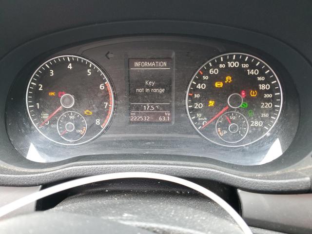 1VWAH7A31DC007622 - 2013 VOLKSWAGEN PASSAT S Ақ фото 9