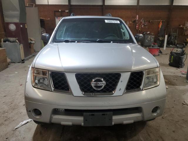 5N1AR18W76C611896 - 2006 NISSAN PATHFINDER LE 银色 照片 5