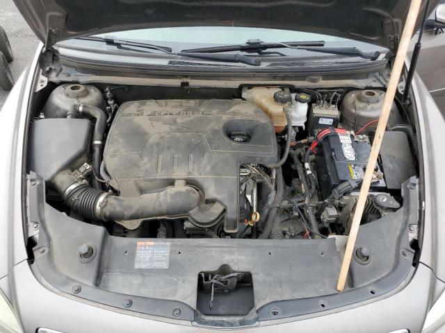 1G1ZC5E01CF112076 - 2012 CHEVROLET MALIBU 1LT Gris foto 11