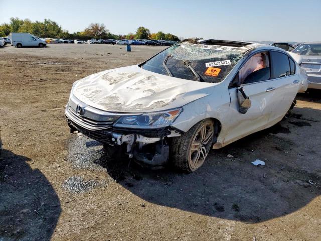 1HGCR2F89GA136306 - 2016 HONDA ACCORD EXL WHITE photo 2