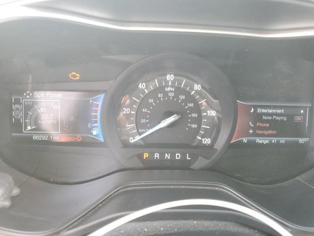 3FA6P0LU0KR135718 - 2019 FORD FUSION SE Կապույտ լուսանկար 9