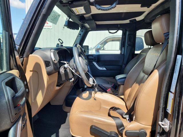 1C4BJWEGXFL743514 - 2015 JEEP WRANGLER U SAHARA Qara foto 7