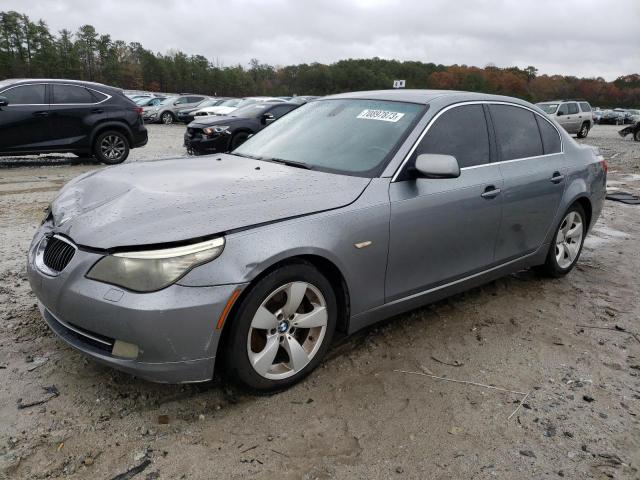 WBANU53528CT19115 - 2008 BMW 528 I GRAY photo 1