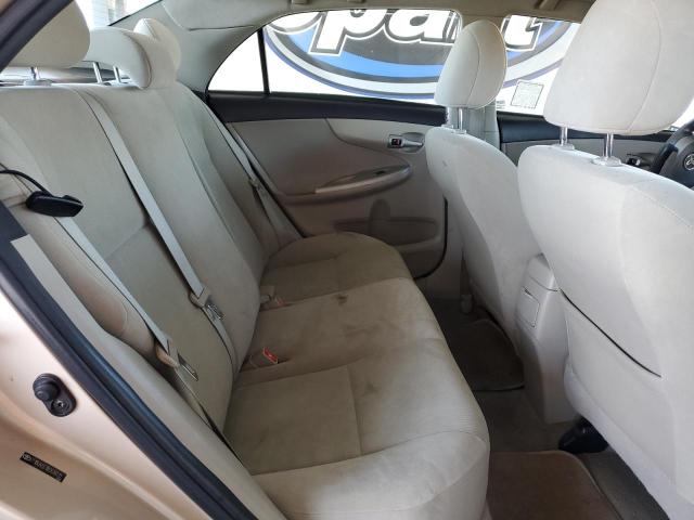 2T1BU4EE1BC636511 - 2011 TOYOTA COROLLA BASE ოქროსფერი ფოტო 10