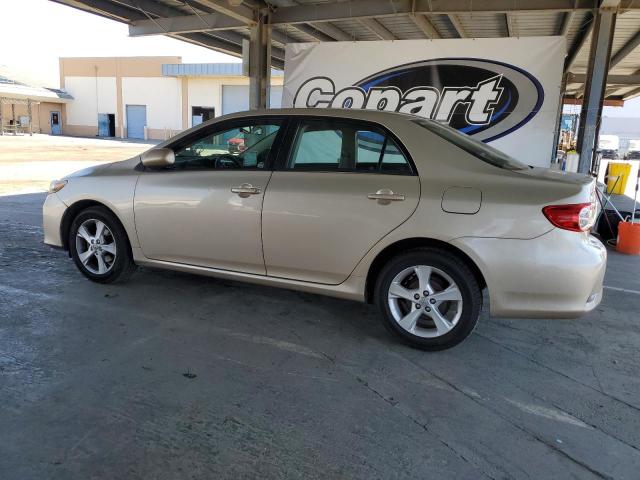 2T1BU4EE1BC636511 - 2011 TOYOTA COROLLA BASE ოქროსფერი ფოტო 2