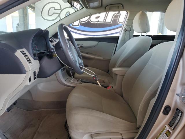 2T1BU4EE1BC636511 - 2011 TOYOTA COROLLA BASE ოქროსფერი ფოტო 7