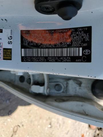 JTDEPRAE5LJ037026 - 2020 TOYOTA COROLLA LE 白色 照片 12