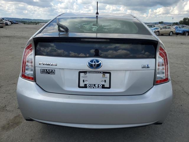 JTDKN3DU3C5440181 - 2012 TOYOTA PRIUS Күміс фото 6
