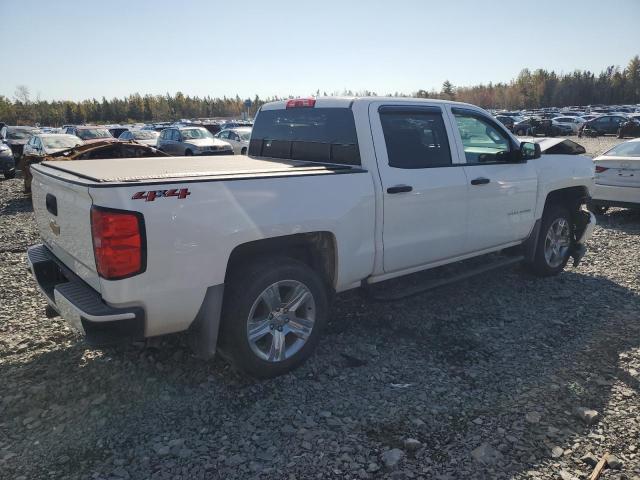 3GCUKPEC8JG160793 - 2018 CHEVROLET SILVERADO K1500 CUSTOM WHITE photo 3