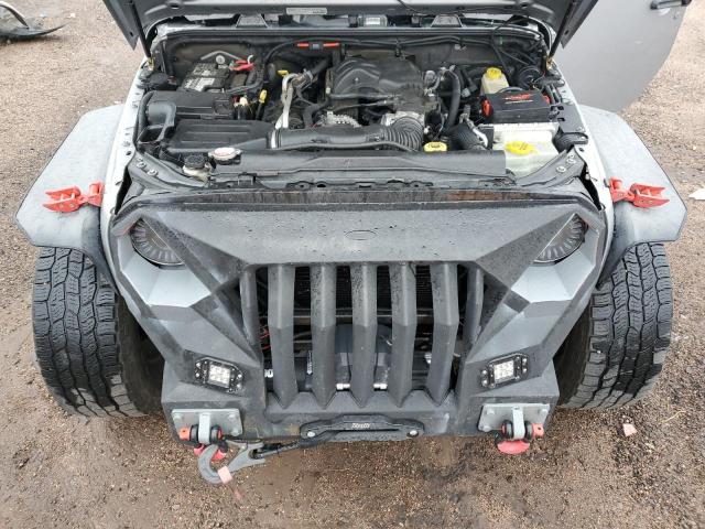 1C4BJWDG8EL145342 - 2014 JEEP WRANGLER U SPORT Серебристый фото 12