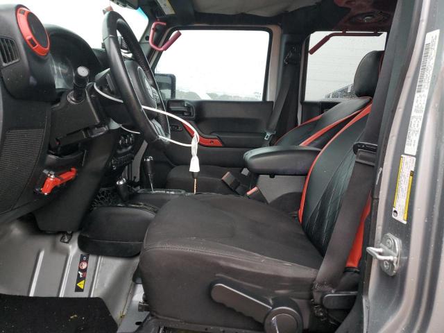 1C4BJWDG8EL145342 - 2014 JEEP WRANGLER U SPORT Серебристый фото 7