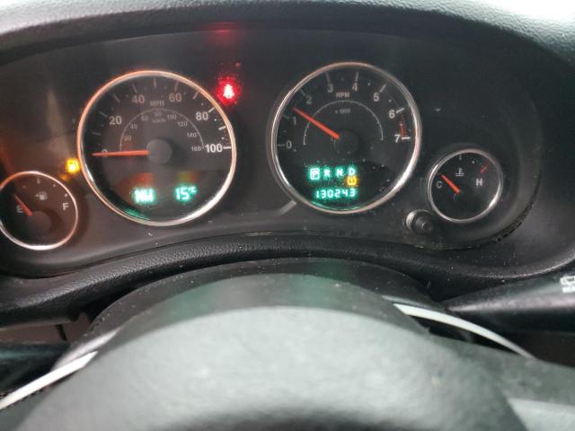 1C4BJWDG8EL145342 - 2014 JEEP WRANGLER U SPORT Серебристый фото 9