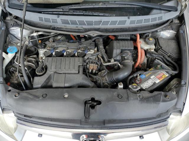 JHMFA36266S030276 - 2006 HONDA CIVIC HYBRID ვერცხლისფერი ფოტო 11