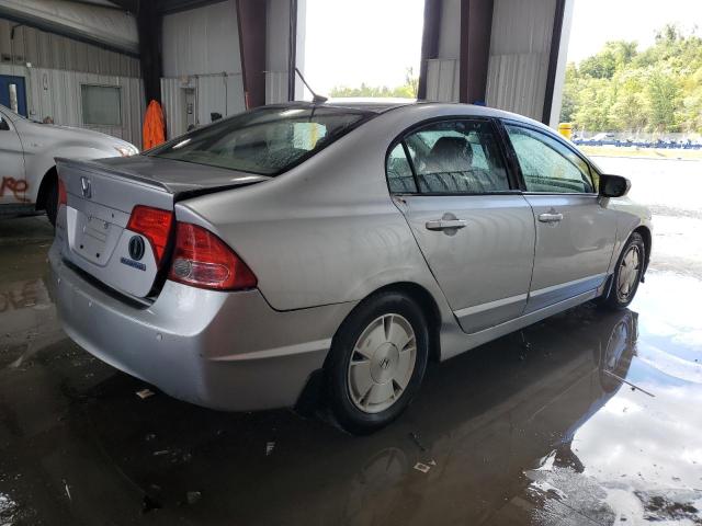 JHMFA36266S030276 - 2006 HONDA CIVIC HYBRID ვერცხლისფერი ფოტო 3