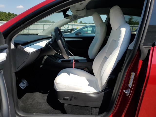 7SAYGDEF2PF712382 - 2023 TESLA MODEL Y 红色 照片 7