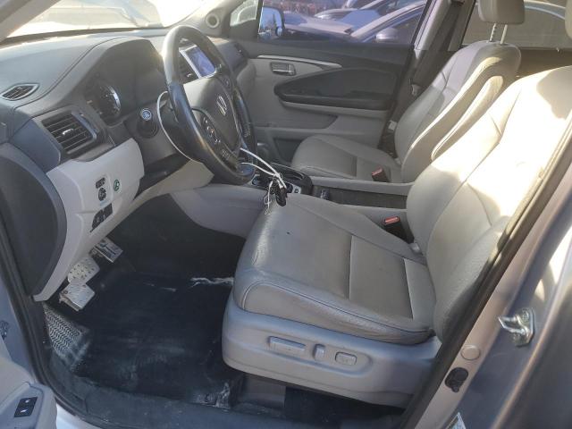 5FNYF6H83HB505431 - 2017 HONDA PILOT EXL SILVER photo 7