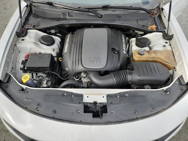 2C3CDXCT4JH260516 - 2018 DODGE CHARGER R/T WHITE photo 11