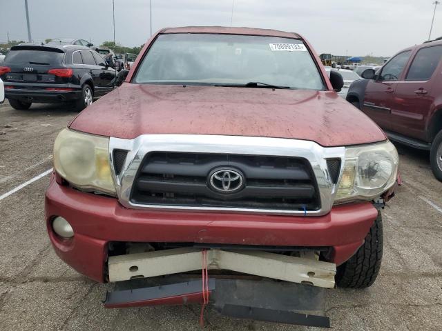 3TMJU62N48M049781 - 2008 TOYOTA TACOMA DOUBLE CAB PRERUNNER BURGUNDY photo 5