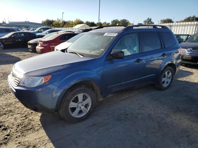 JF2SH6BC7AG806519 - 2010 SUBARU FORESTER XS Mavi foto 1