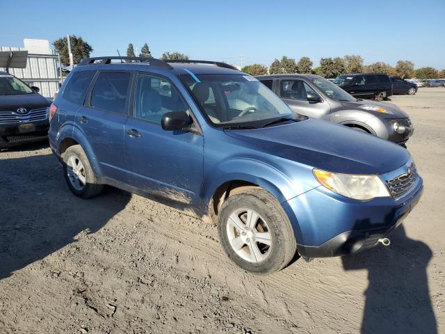 JF2SH6BC7AG806519 - 2010 SUBARU FORESTER XS BLUE photo 4