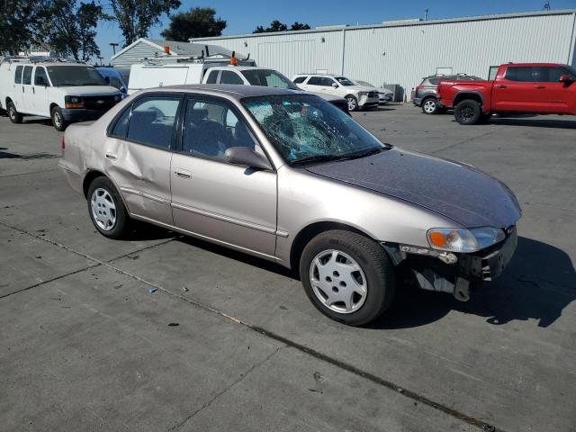 1NXBR12E21Z534894 - 2001 TOYOTA COROLLA CE 米色 照片 4
