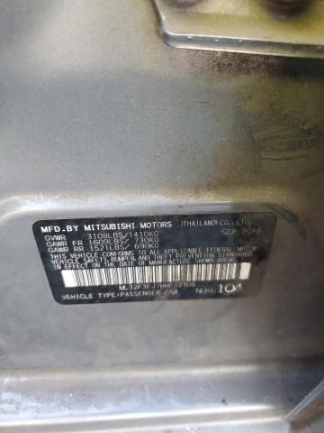 ML32F3FJ7HHF12706 - 2017 MITSUBISHI MIRAGE G4 ES 灰色 照片 12